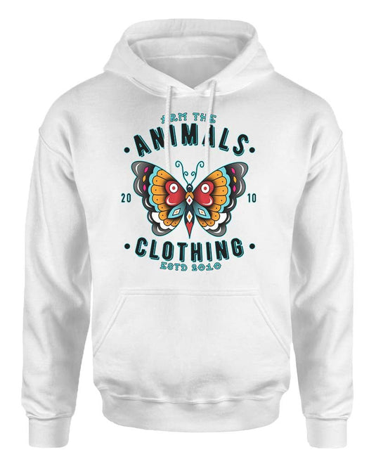 Unisex | Varsity Butterfly | Hoodie - Arm The Animals Clothing Co.