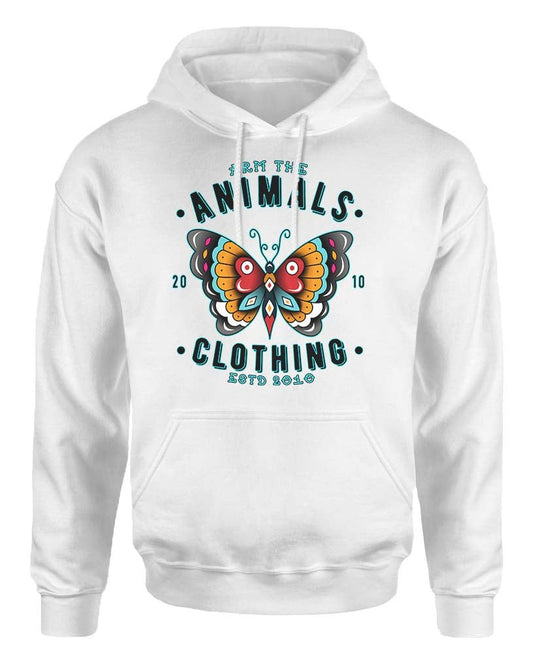 Unisex | Varsity Butterfly | Hoodie - Arm The Animals Clothing Co.