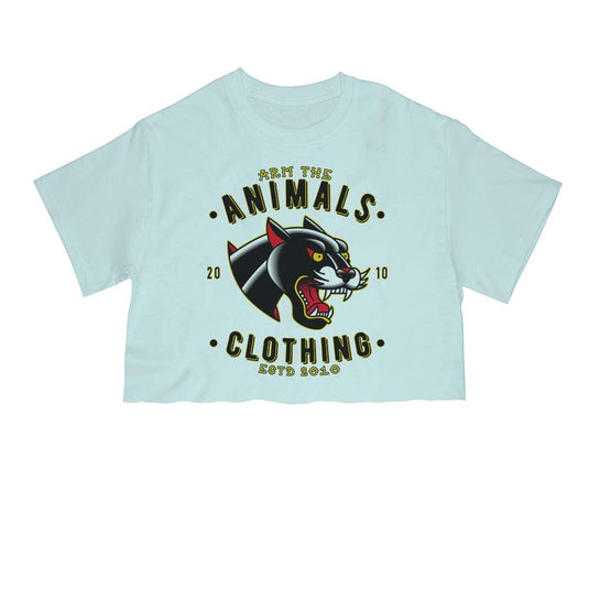 Unisex | Varsity Panther | Cut Tee - Arm The Animals Clothing Co.