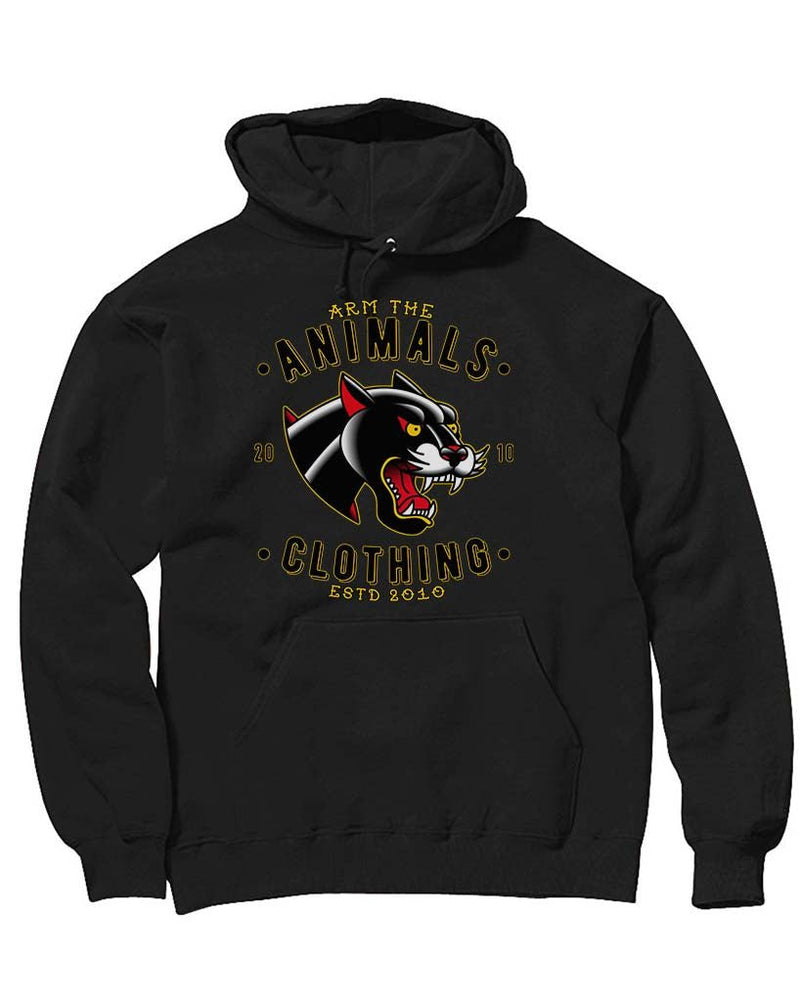Load image into Gallery viewer, Unisex | Varsity Panther | Hoodie - Arm The Animals Clothing Co.
