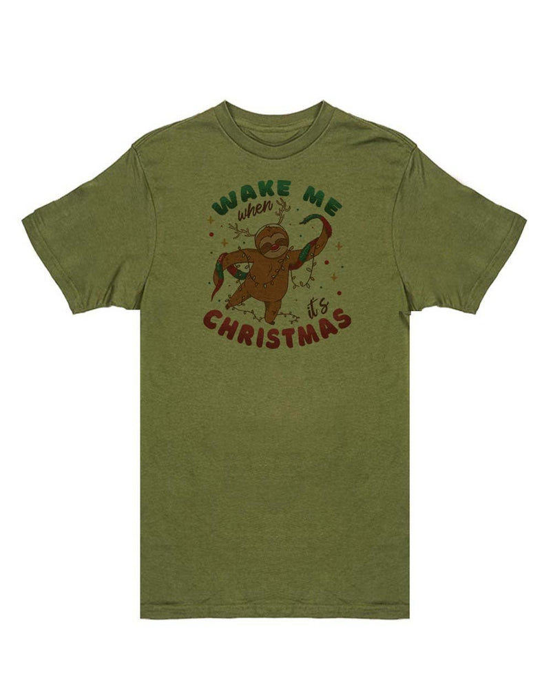 Load image into Gallery viewer, Unisex | Wake Me When It&#39;s Christmas | Crew - Arm The Animals Clothing LLC
