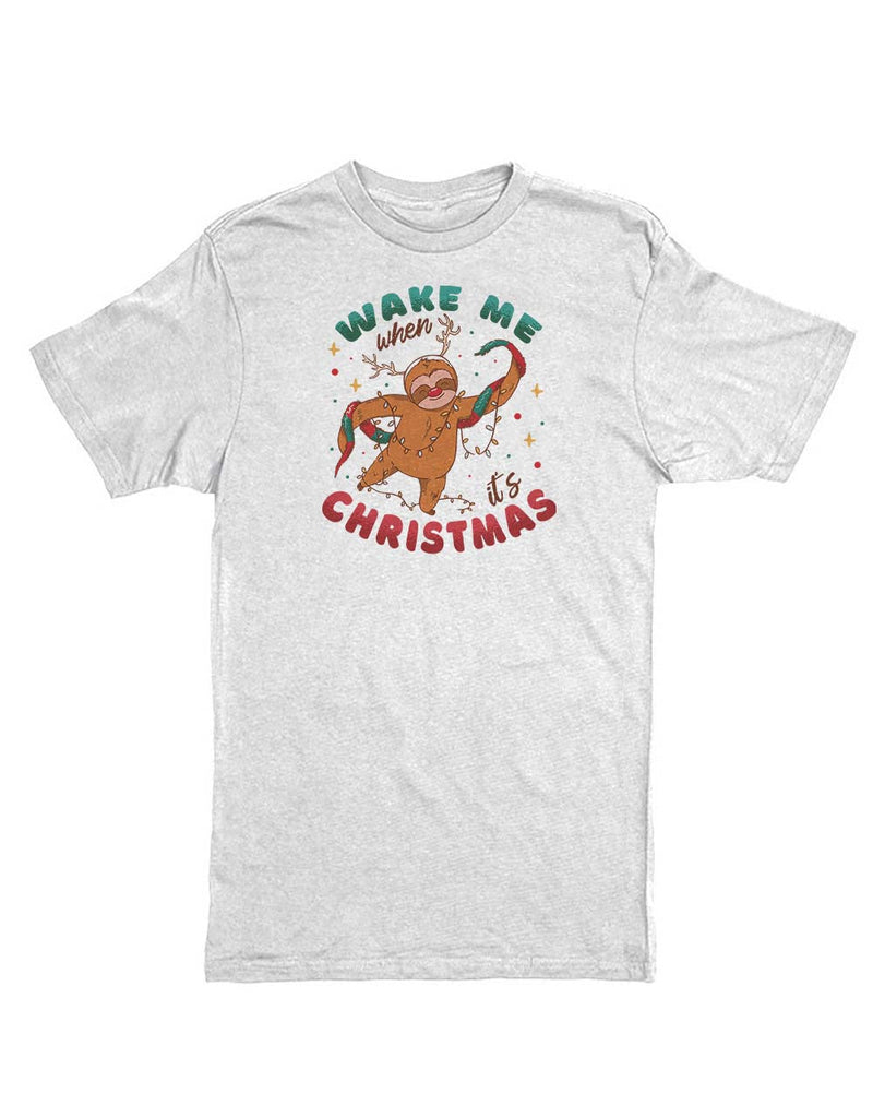 Load image into Gallery viewer, Unisex | Wake Me When It&#39;s Christmas | Crew - Arm The Animals Clothing LLC
