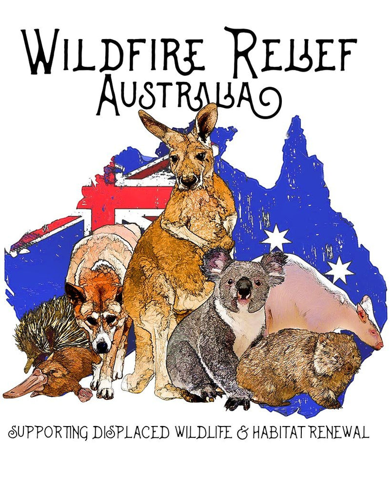 Load image into Gallery viewer, Unisex | Wildfire Relief Australia | Crew - Arm The Animals Clothing Co.
