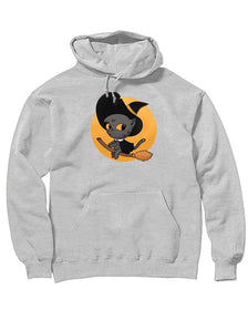 Unisex | Witch Cat | Hoodie - Arm The Animals Clothing Co.