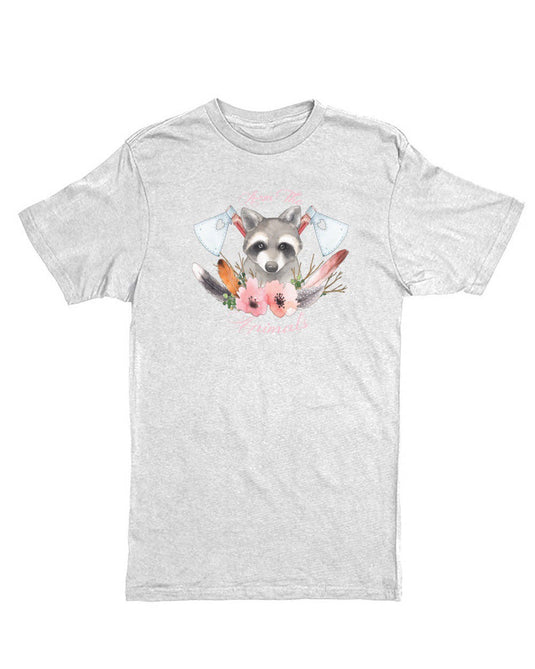 Unisex | Woodland Raccoon | Crew - Arm The Animals Clothing Co.