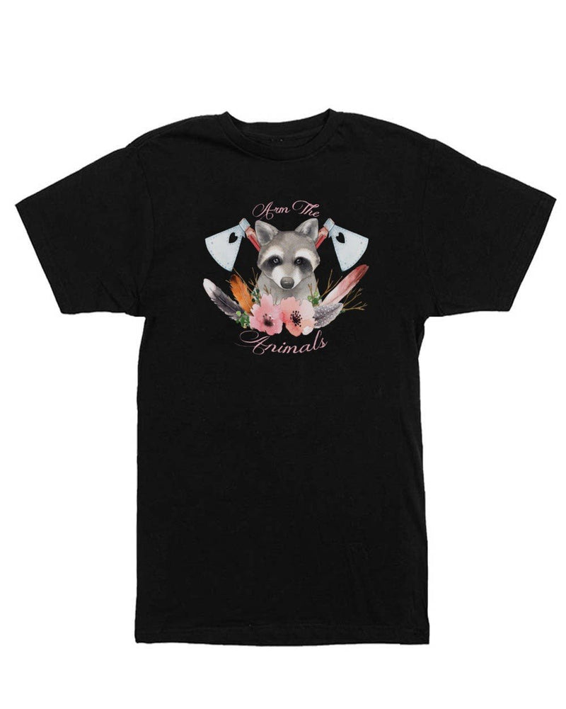 Load image into Gallery viewer, Unisex | Woodland Raccoon | Crew - Arm The Animals Clothing Co.
