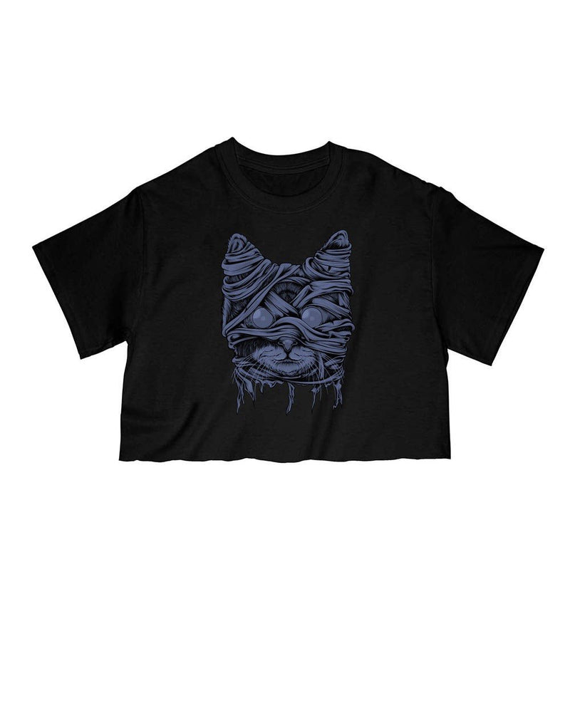 Load image into Gallery viewer, Unisex | Zombie Mummy Cat | Cut Tee - Arm The Animals Clothing Co.
