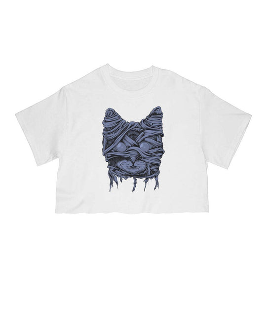 Unisex | Zombie Mummy Cat | Cut Tee - Arm The Animals Clothing Co.