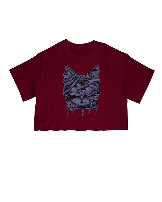 Unisex | Zombie Mummy Cat | Cut Tee - Arm The Animals Clothing Co.