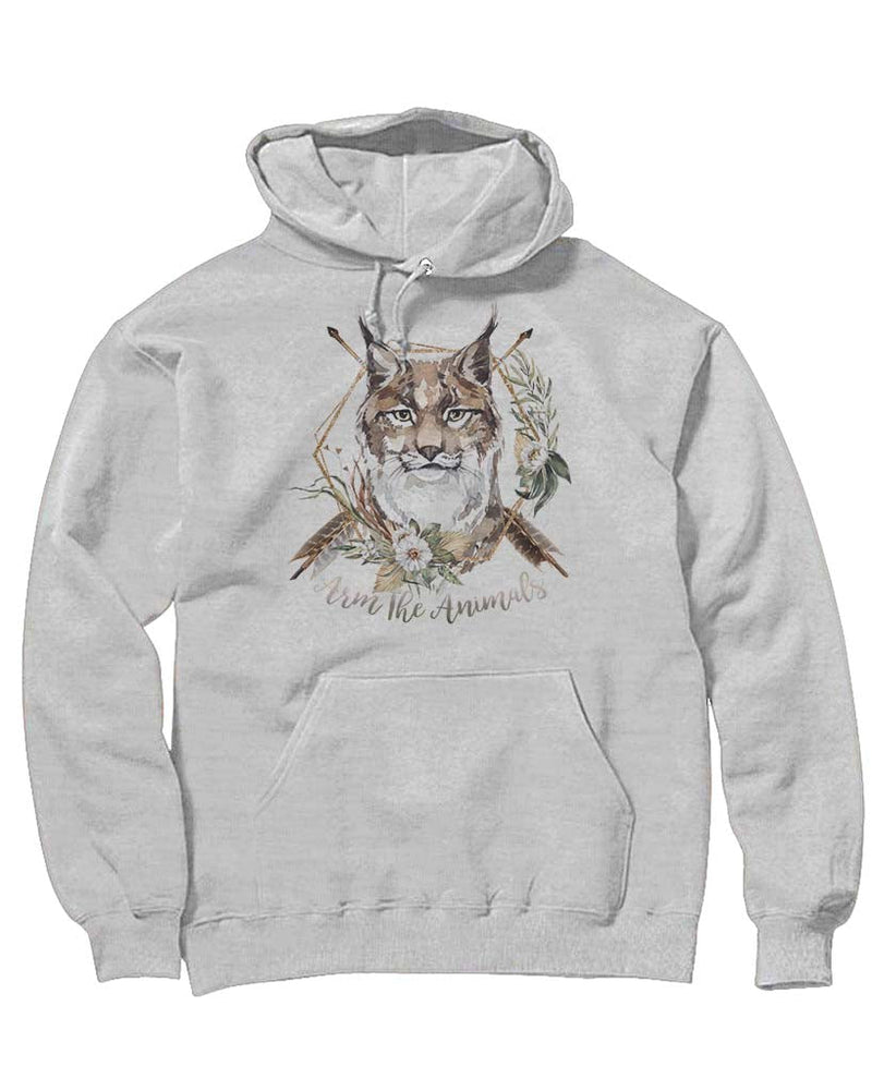 Load image into Gallery viewer, Unsex | Ridgeline Lynx | Hoodie - Arm The Animals Clothing Co.
