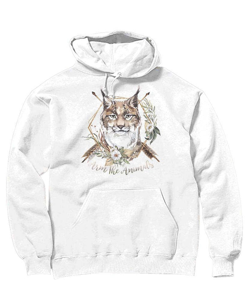 Load image into Gallery viewer, Unsex | Ridgeline Lynx | Hoodie - Arm The Animals Clothing Co.
