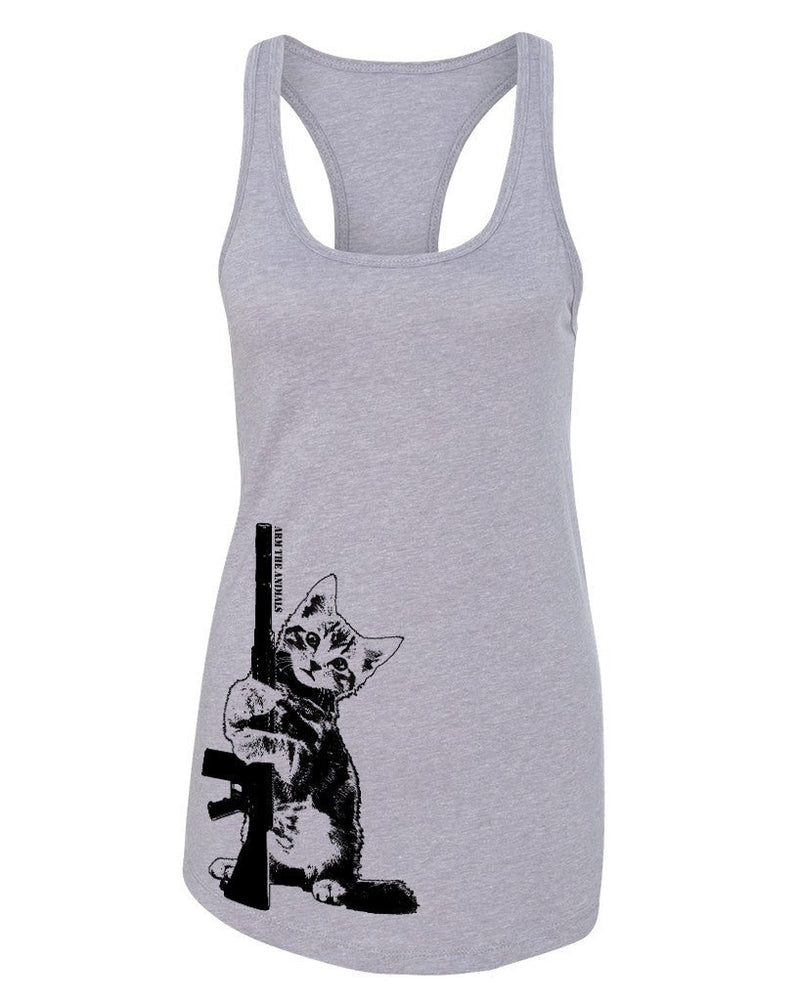 Load image into Gallery viewer, Women&#39;s | Ain&#39;t Kitten Around | Ideal Tank Top - Arm The Animals Clothing Co.
