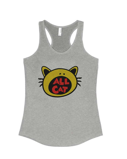 Women's | All Cat | Ideal Tank Top - Arm The Animals Clothing Co.