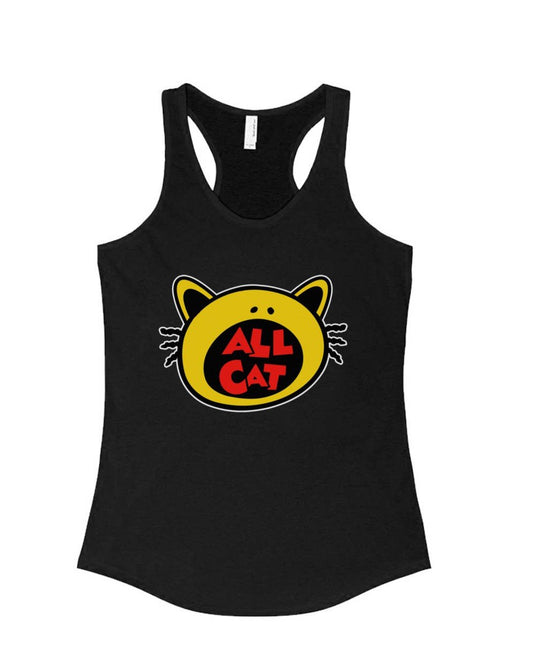 Women's | All Cat | Ideal Tank Top - Arm The Animals Clothing Co.