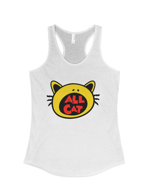 Women's | All Cat | Ideal Tank Top - Arm The Animals Clothing Co.