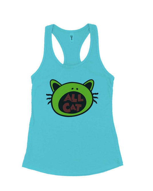 Women's | All Cat | Ideal Tank Top - Arm The Animals Clothing Co.