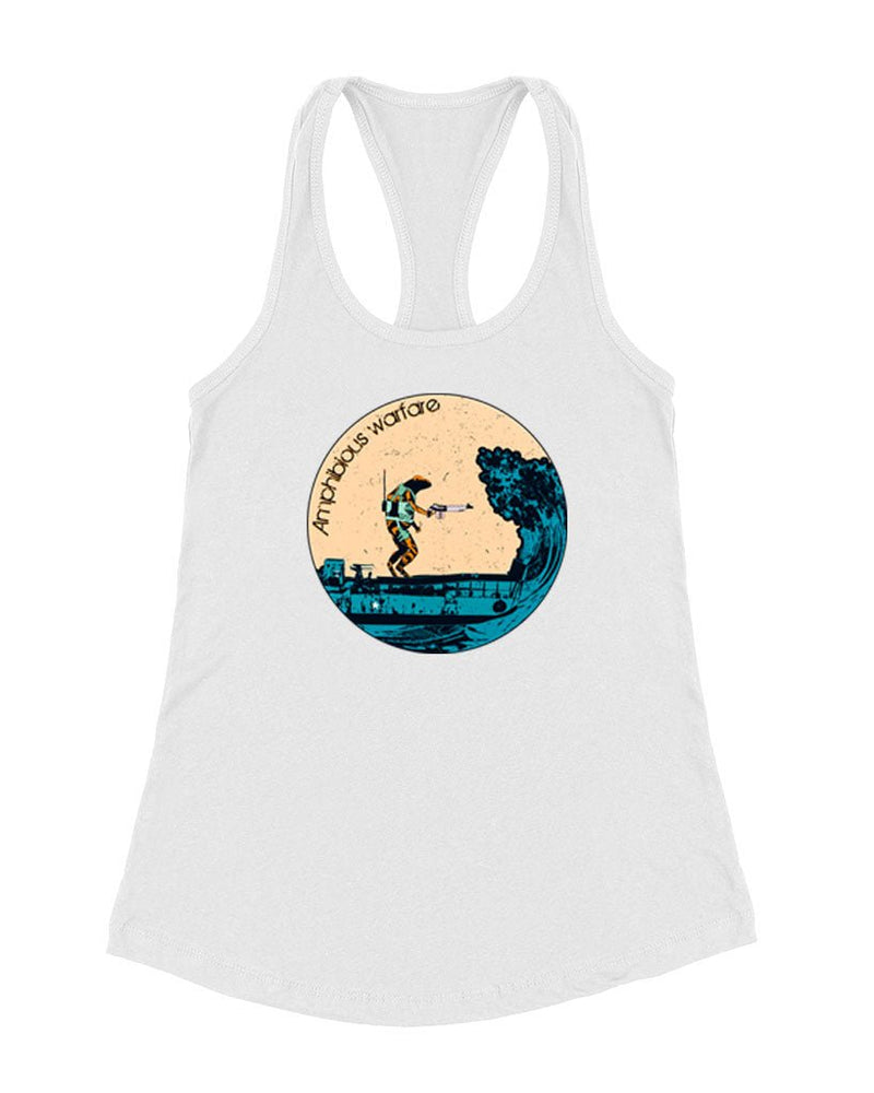Load image into Gallery viewer, Women&#39;s | Amphibious Warfare | Tank Top - Arm The Animals Clothing Co.
