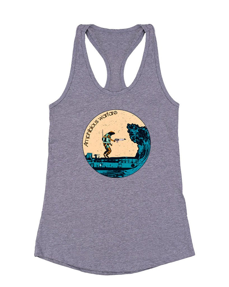 Load image into Gallery viewer, Women&#39;s | Amphibious Warfare | Tank Top - Arm The Animals Clothing Co.
