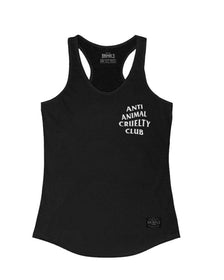 Women's | Anti Animal Cruelty Club | Ideal Tank Top - Arm The Animals Clothing Co.