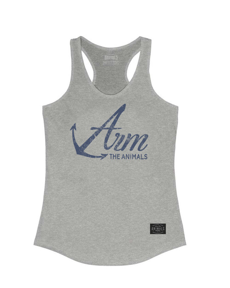 Load image into Gallery viewer, Women&#39;s | Armed Anchor | Ideal Tank Top - Arm The Animals Clothing Co.
