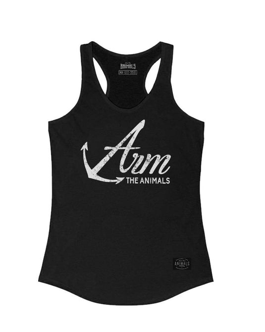 Women's | Armed Anchor | Ideal Tank Top - Arm The Animals Clothing Co.