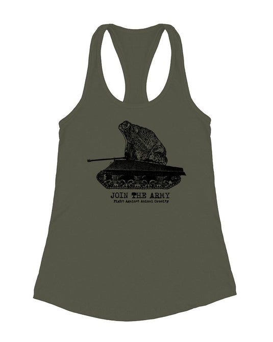 Women's | Army of Toads | Tank Top - Arm The Animals Clothing Co.
