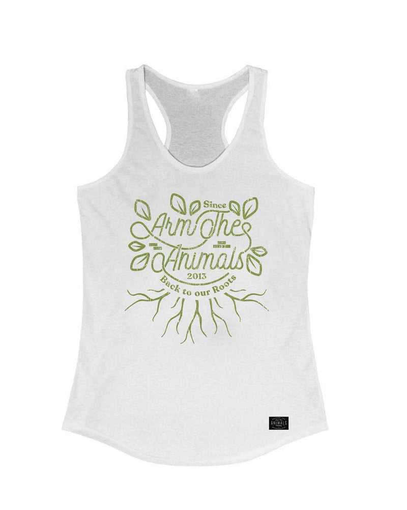 Load image into Gallery viewer, Women&#39;s | Back To Our Roots | Tank Top - Arm The Animals Clothing Co.

