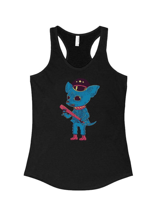 Women's | Bad Chihuahua | Tank Top - Arm The Animals Clothing Co.