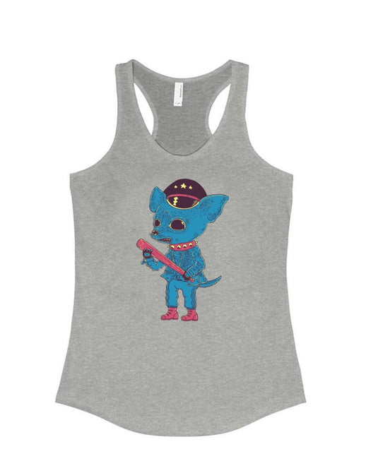 Women's | Bad Chihuahua | Tank Top - Arm The Animals Clothing Co.