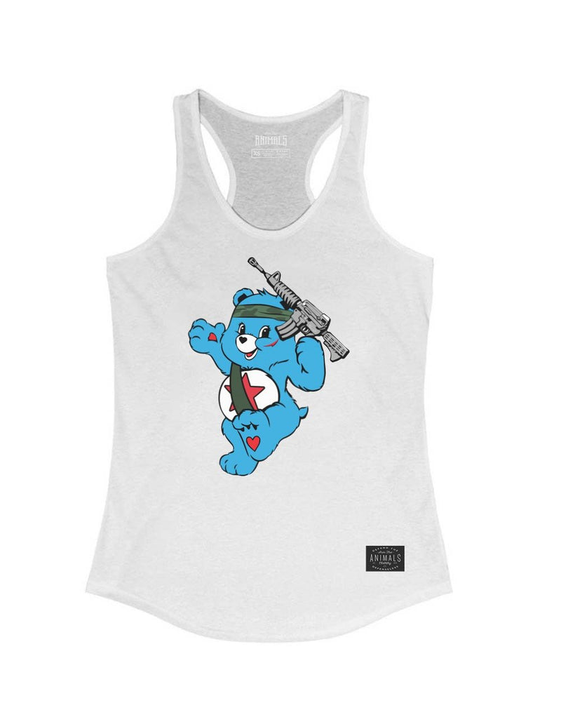 Load image into Gallery viewer, Women&#39;s | Bambo First Blood | Ideal Tank Top - Arm The Animals Clothing Co.
