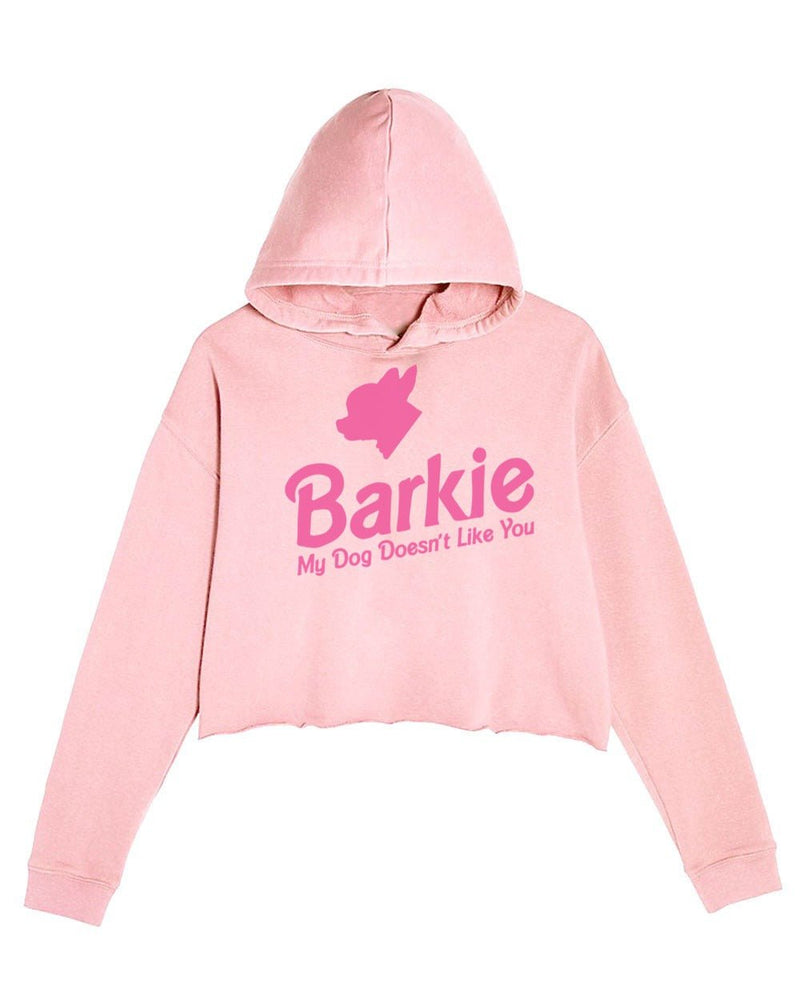 Load image into Gallery viewer, Women&#39;s | Barkie | Crop Hoodie - Arm The Animals Clothing LLC
