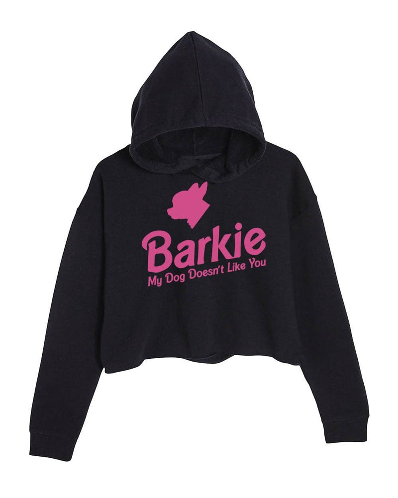 Load image into Gallery viewer, Women&#39;s | Barkie | Crop Hoodie - Arm The Animals Clothing LLC
