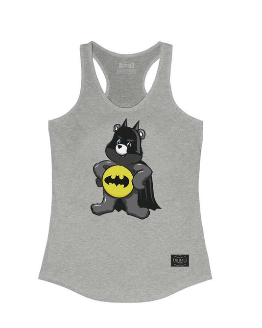 Women's | Bat-Bear | Ideal Tank Top - Arm The Animals Clothing Co.