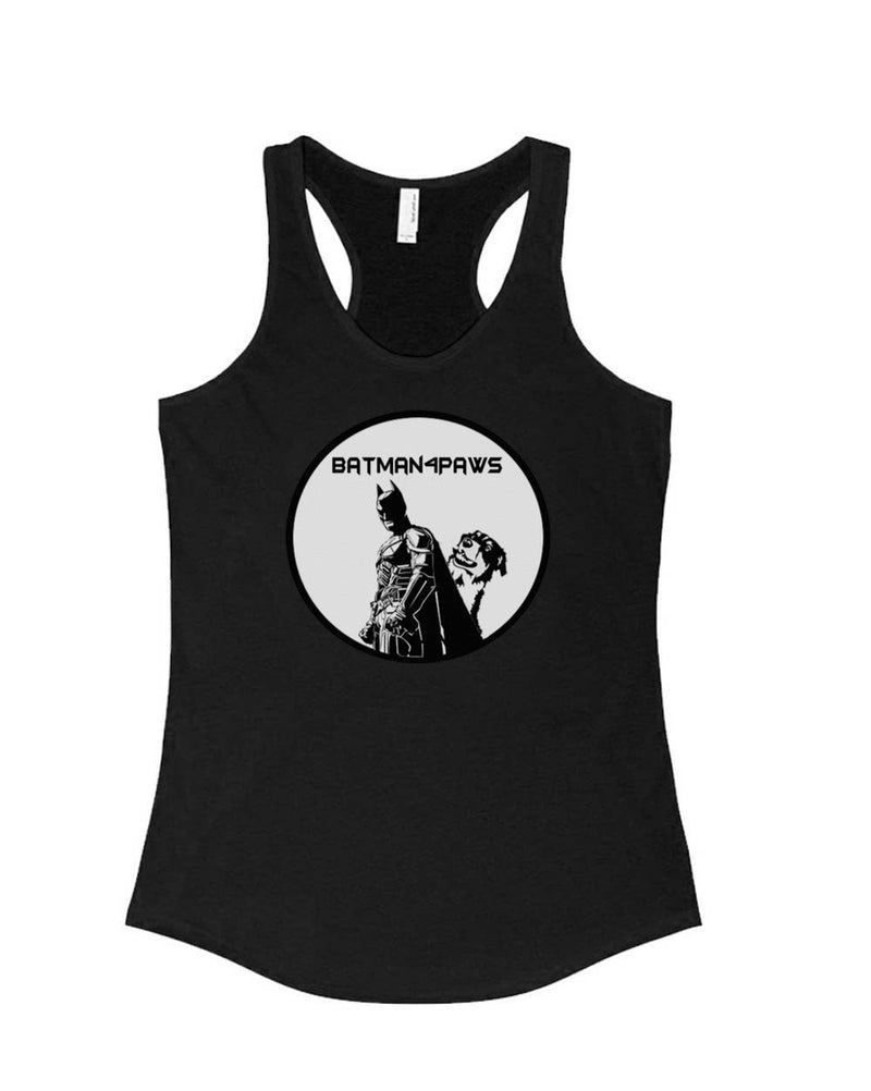 Load image into Gallery viewer, Women&#39;s | Batman Circle Logo | Tank Top - Arm The Animals Clothing Co.
