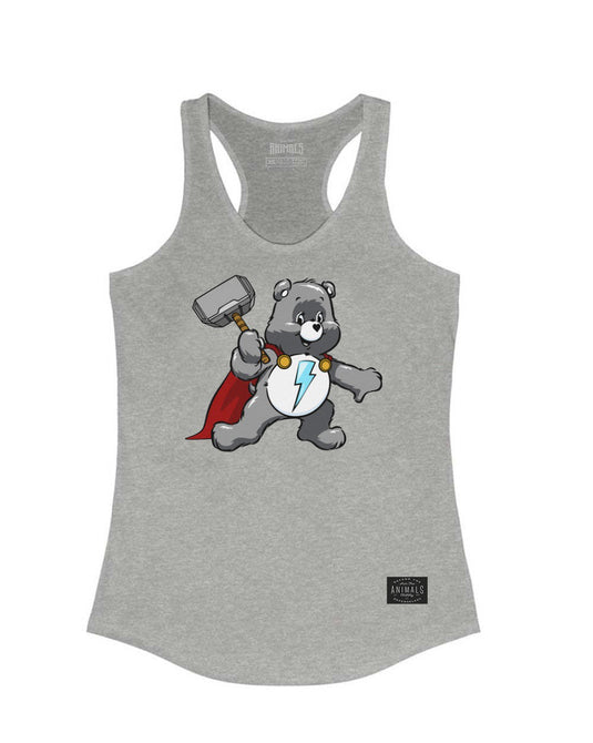 Women's | Bear Of Thunder | Ideal Tank Top - Arm The Animals Clothing Co.