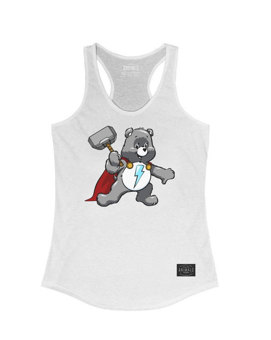 Women's | Bear Of Thunder | Ideal Tank Top - Arm The Animals Clothing Co.