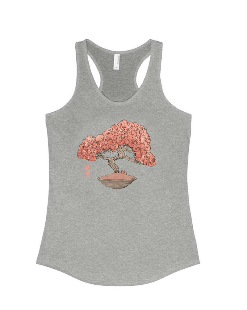 Load image into Gallery viewer, Women&#39;s | Bonsai Cats | Tank Top - Arm The Animals Clothing Co.
