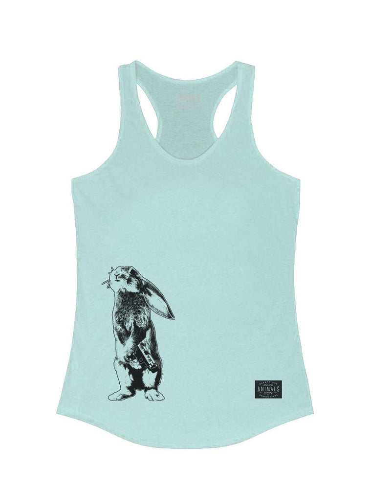 Load image into Gallery viewer, Women&#39;s | Bunshot | Ideal Tank Top - Arm The Animals Clothing Co.
