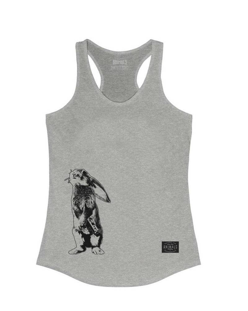 Load image into Gallery viewer, Women&#39;s | Bunshot | Ideal Tank Top - Arm The Animals Clothing Co.
