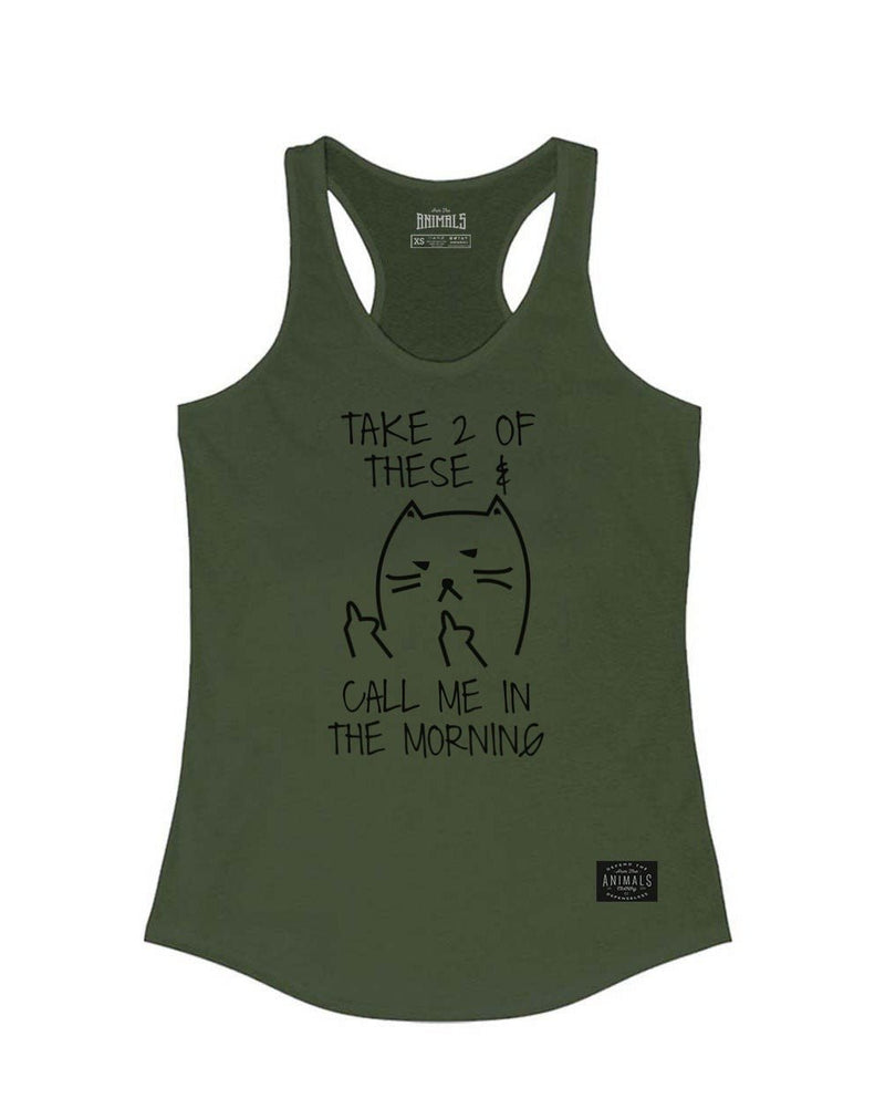 Load image into Gallery viewer, Women&#39;s | Call Me In The Morning | Ideal Tank Top - Arm The Animals Clothing Co.
