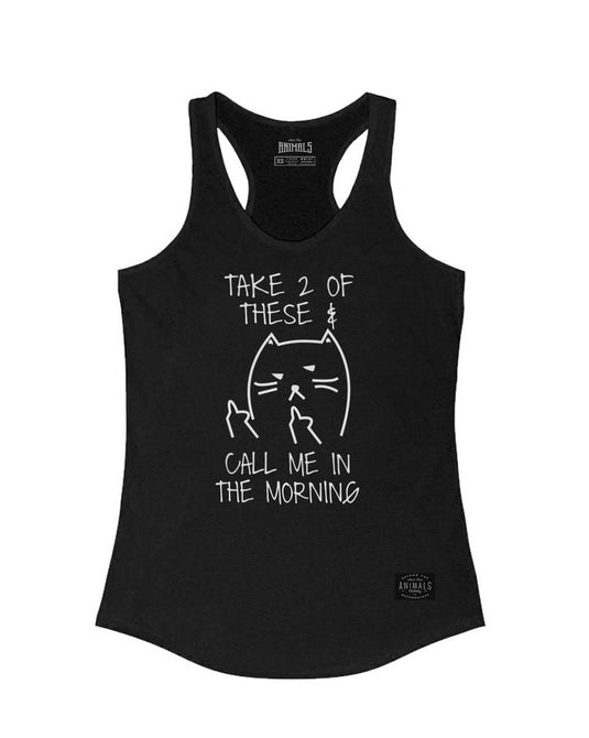 Women's | Call Me In The Morning | Ideal Tank Top - Arm The Animals Clothing Co.