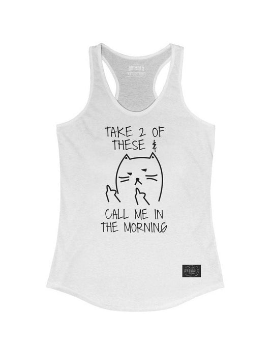 Women's | Call Me In The Morning | Ideal Tank Top - Arm The Animals Clothing Co.