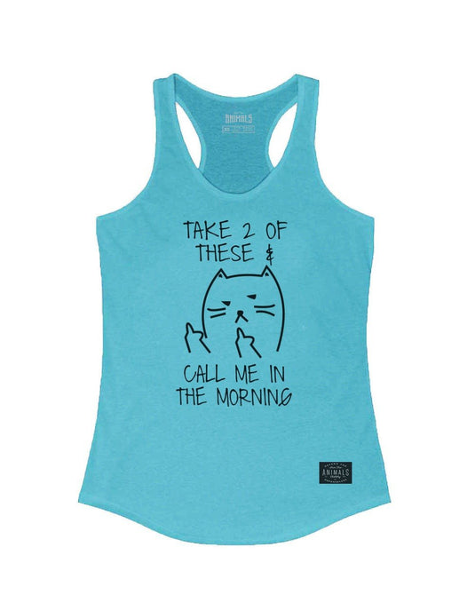 Women's | Call Me In The Morning | Ideal Tank Top - Arm The Animals Clothing Co.