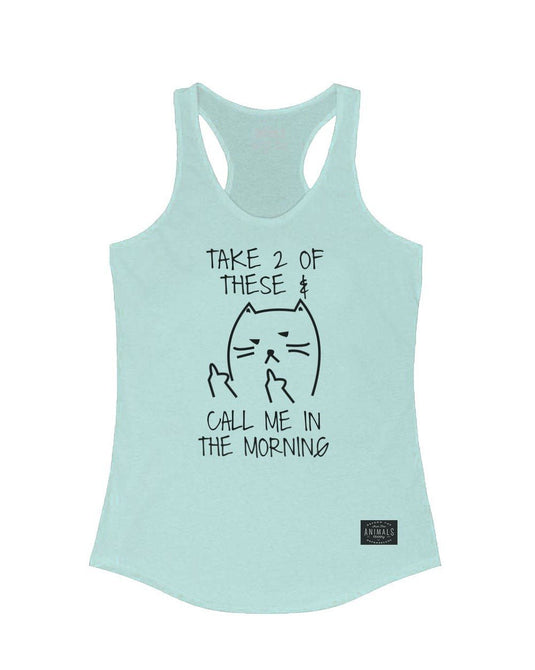 Women's | Call Me In The Morning | Ideal Tank Top - Arm The Animals Clothing Co.