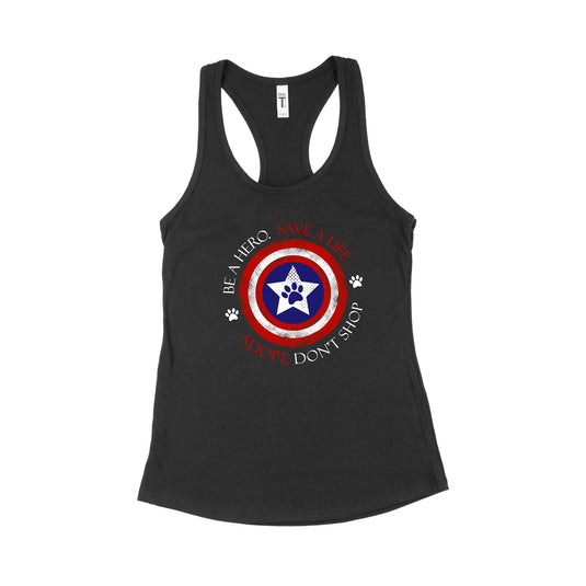 Women's | Captain Rescue | Tank Top - Arm The Animals Clothing Co.