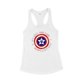 Women's | Captain Rescue | Tank Top - Arm The Animals Clothing Co.