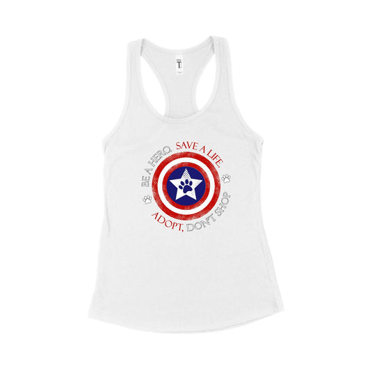 Women's | Captain Rescue | Tank Top - Arm The Animals Clothing Co.