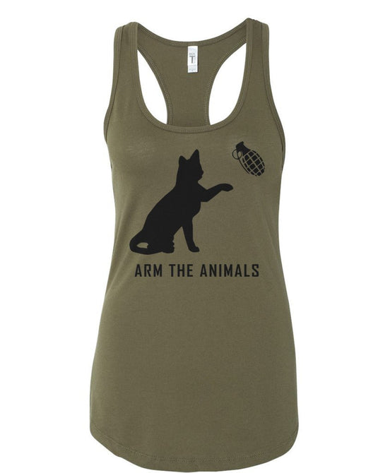 Women's | Catastrophe 1.0 | Ideal Tank Top - Arm The Animals Clothing Co.