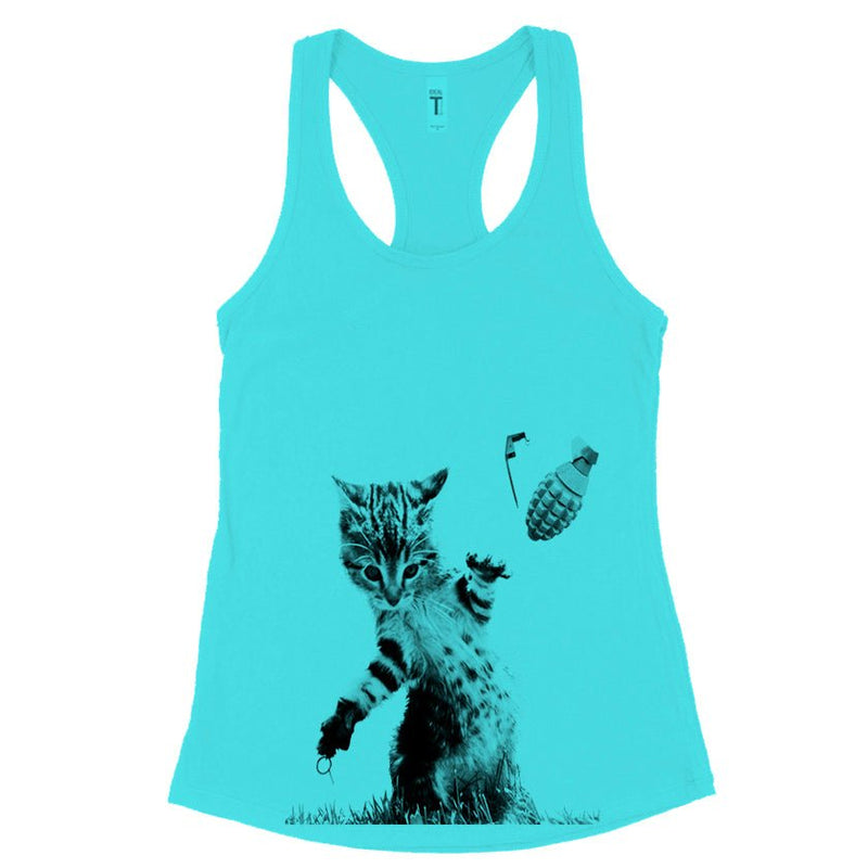 Load image into Gallery viewer, Women&#39;s | Catastrophe 2.0 | Ideal Tank Top - Arm The Animals Clothing Co.
