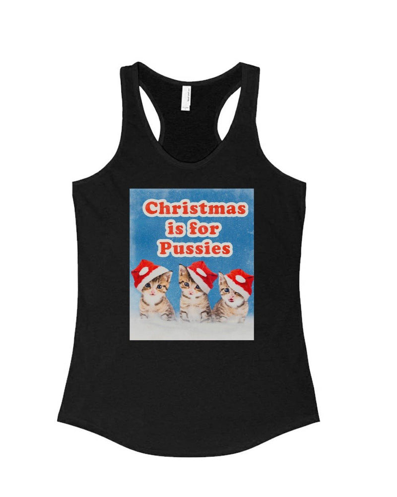 Load image into Gallery viewer, Women’s | Christmas is for Pussies | Ideal Tank Top - Arm The Animals Clothing LLC
